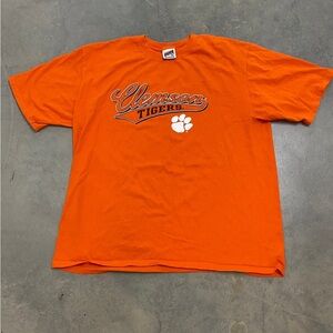 Soffe Orange Clemson Tigers Men's Tee